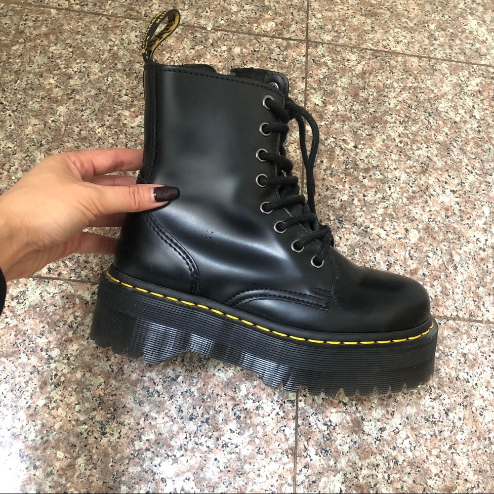 Dr Martens Jadon Black Boots in size 5